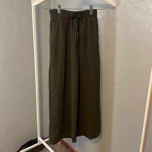 Flowy Army Green pants